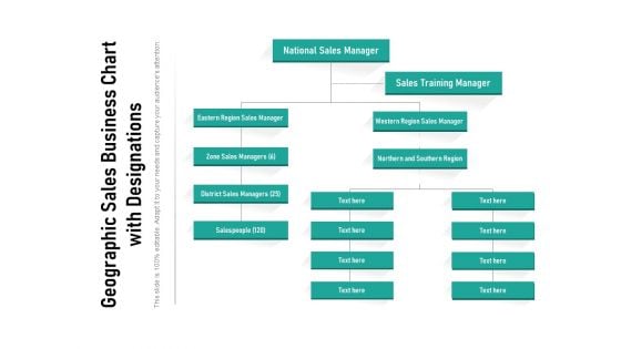 Geographic Sales Business Chart With Designations Ppt PowerPoint Presentation File Graphics Download PDF