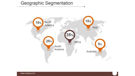 Geographic Segmentation Template 2 Ppt PowerPoint Presentation Layouts