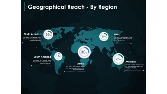 Geographical Reach By Region Template 1 Ppt PowerPoint Presentation Show Picture