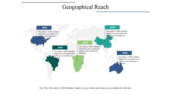 Geographical Reach Ppt PowerPoint Presentation Design Ideas