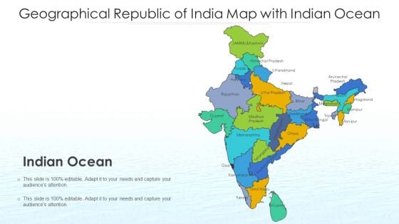 Geographical Republic Of India Map With Indian Ocean Ppt PowerPoint Presentation File Templates PDF Geographical Republic Of India Map With Indian Ocean Ppt PowerPoint Presentation File Templates PDF