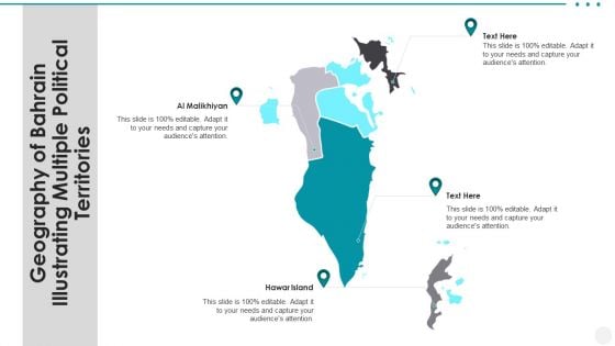 Geography Of Bahrain Illustrating Multiple Political Territories Designs PDF