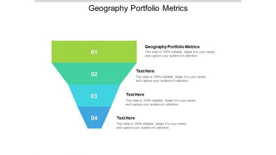 Geography Portfolio Metrics Ppt PowerPoint Presentation Summary Icons Cpb Pdf