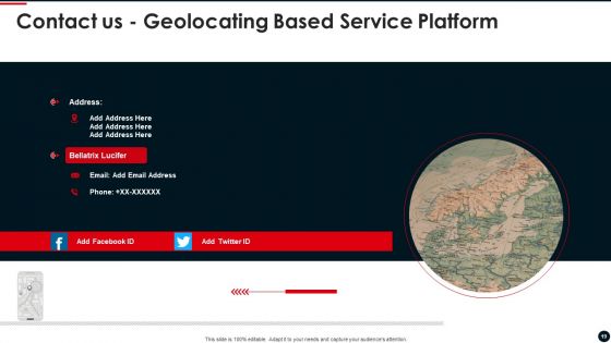 Geolocating Based Service Platform Pitch Deck Ppt PowerPoint Presentation Complete Deck With Slides