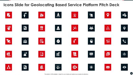 Geolocating Based Service Platform Pitch Deck Ppt PowerPoint Presentation Complete Deck With Slides