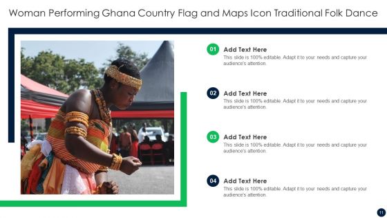 Ghana Country Flag And Maps Icon Ppt PowerPoint Presentation Complete With Slides