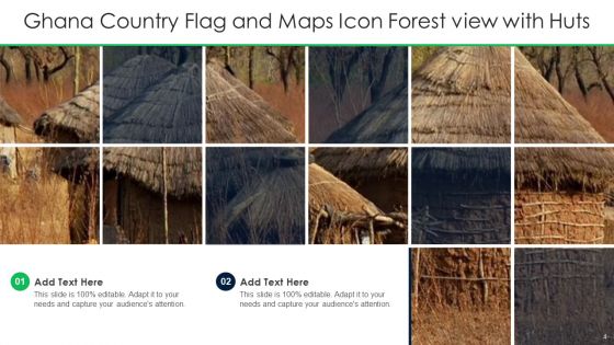 Ghana Country Flag And Maps Icon Ppt PowerPoint Presentation Complete With Slides