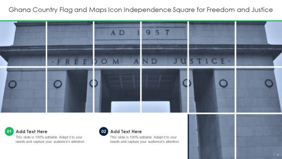 Ghana Country Flag And Maps Icon Ppt PowerPoint Presentation Complete With Slides