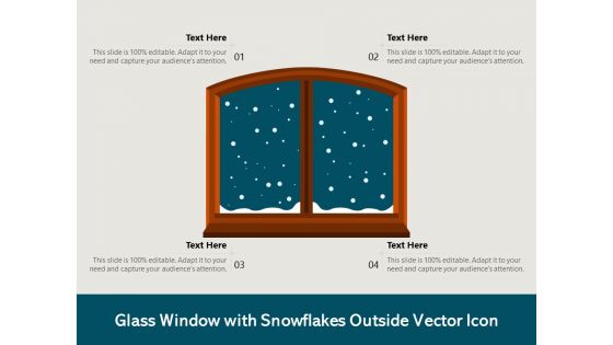 Glass Window With Snowflakes Outside Vector Icon Ppt PowerPoint Presentation Styles Sample PDF