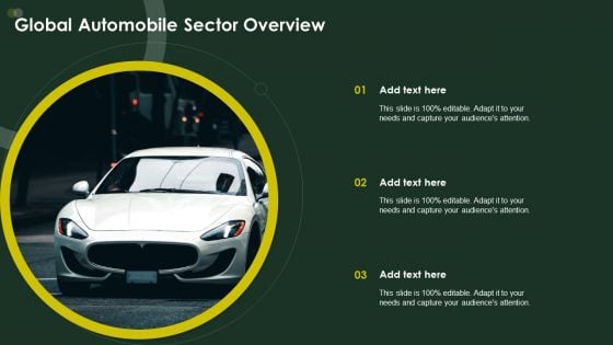 Global Automobile Sector Overview Elements PDF Global Automobile Sector Overview Elements PDF