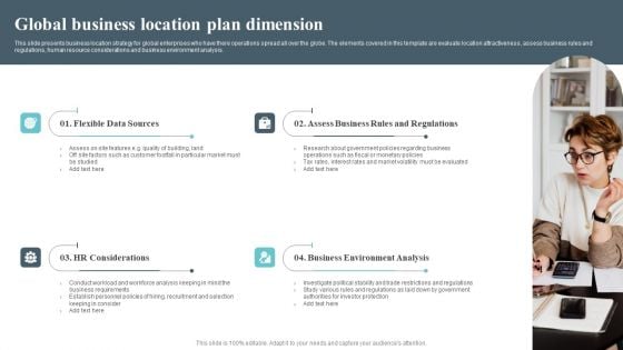 Global Business Location Plan Dimension Guidelines PDF