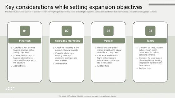 Global Business Market Development Guide Key Considerations While Setting Expansion Objectives Elements PDF Global Business Market Development Guide Key Considerations While Setting Expansion Objectives Elements PDF