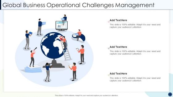 Global Business Operational Challenges Management Background PDF