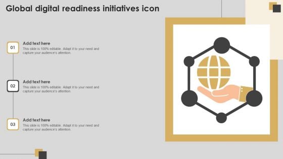 Global Digital Readiness Initiatives Icon Elements PDF