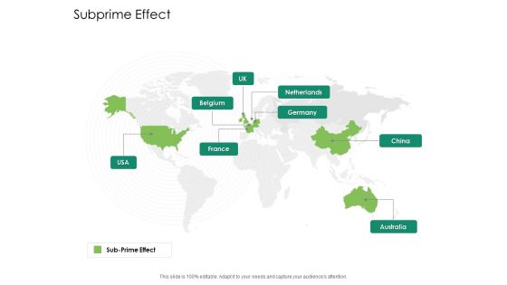 Global Financial Catastrophe 2008 Subprime Effect Ppt Gallery Layouts PDF