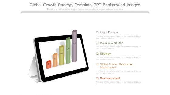 Global Growth Strategy Template Ppt Background Images