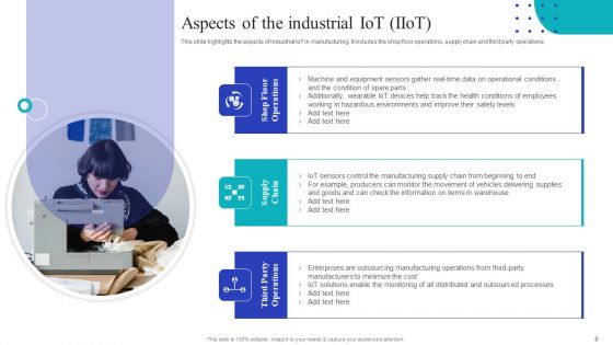 Global Internet Of Things In Manufacturing Industry Ppt PowerPoint Presentation Complete Deck With Slides