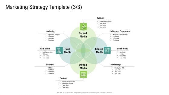 Global Marketing Targeting Strategies Commodities Services Marketing Strategy Template Incentive Formats PDF