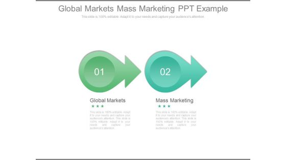 Global Markets Mass Marketing Ppt Example Global Markets Mass Marketing Ppt Example