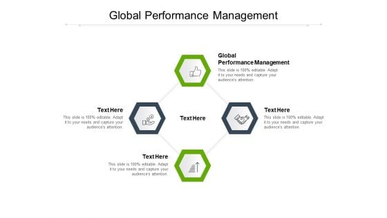 Global Performance Management Ppt PowerPoint Presentation Infographic Template Templates Cpb