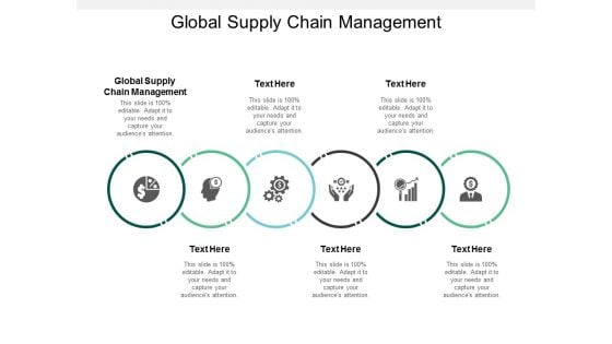 global supply chain management ppt powerpoint presentation show background designs cpb