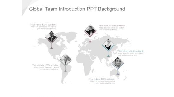 Global Team Introduction Ppt Background