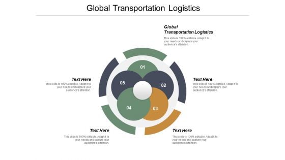 Global Transportation Logistics Ppt PowerPoint Presentation Professional Graphics Example Cpb