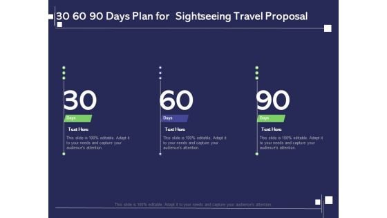 Globetrotting Tour 30 60 90 Days Plan For Sightseeing Travel Proposal Ppt PowerPoint Presentation Outline Picture PDF