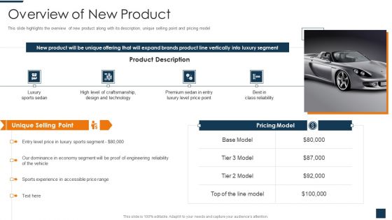 Go To Market Strategy For New Product Overview Of New Product Guidelines PDF