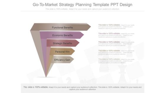 Go To Market Strategy Planning Template Ppt Design