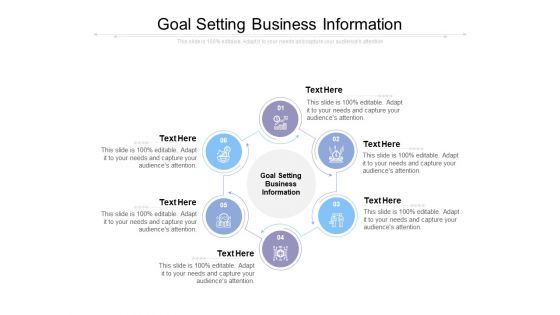 Goal Setting Business Information Ppt PowerPoint Presentation Show Templates Cpb