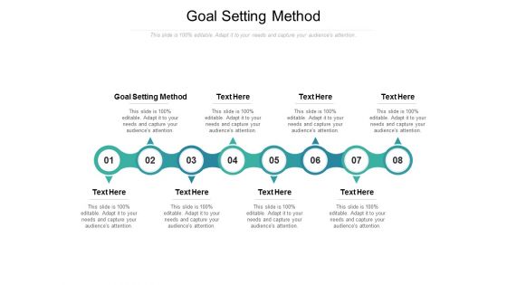 Goal Setting Method Ppt PowerPoint Presentation Portfolio Gallery Cpb