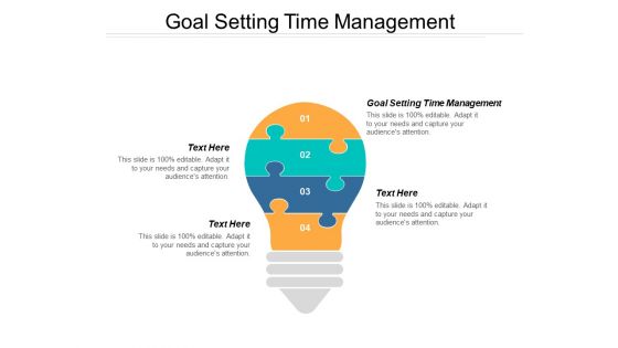 Goal Setting Time Management Ppt PowerPoint Presentation Summary Show