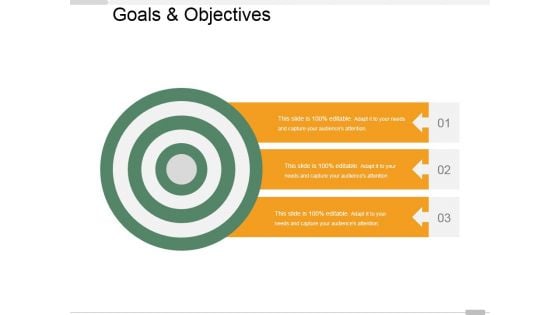 Goals And Objectives Ppt PowerPoint Presentation Infographic Template Example Topics