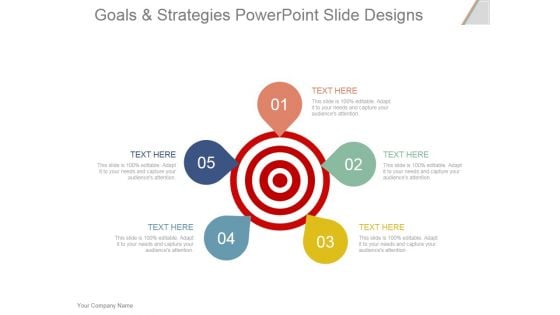 Goals And Strategies Ppt PowerPoint Presentation Slide