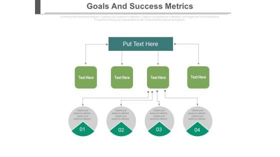 Goals And Success Metrics Ppt Slides