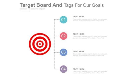 Goals Objectives And Activities Powerpoint Slides