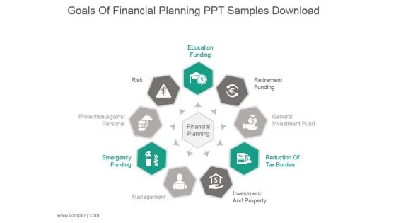 Goals Of Financial Planning Ppt Samples Download