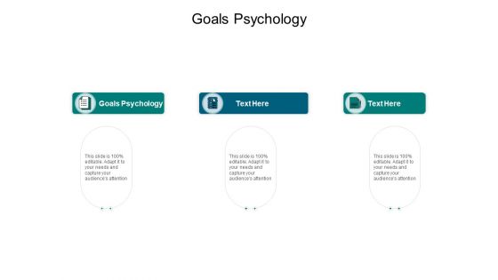 Goals Psychology Ppt PowerPoint Presentation Show Summary Cpb Pdf