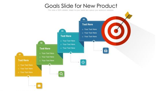 Goals Slide For New Product Ppt PowerPoint Presentation Inspiration Picture PDF