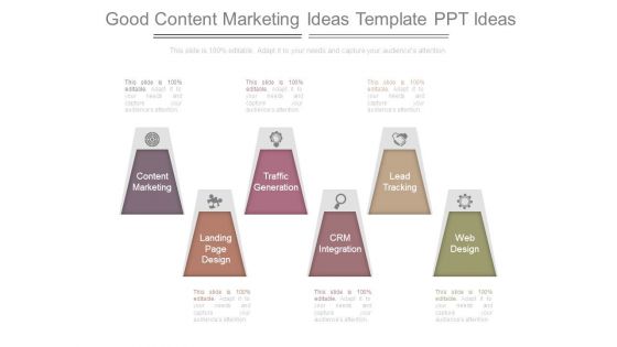 Good Content Marketing Ideas Template Ppt Ideas