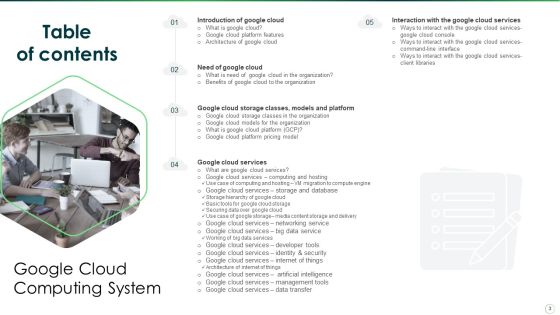 Google Cloud Computing System Ppt PowerPoint Presentation Complete With Slides Slide03