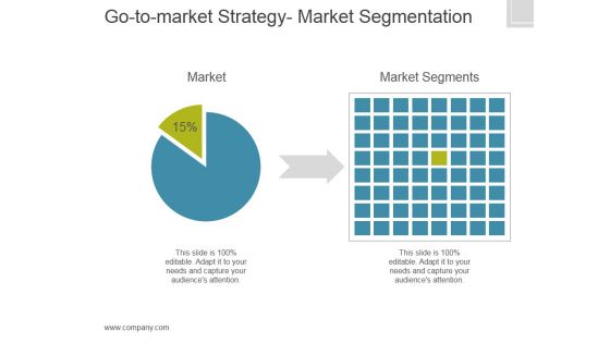 Gotomarket Strategy Market Segmentation Ppt PowerPoint Presentation Inspiration