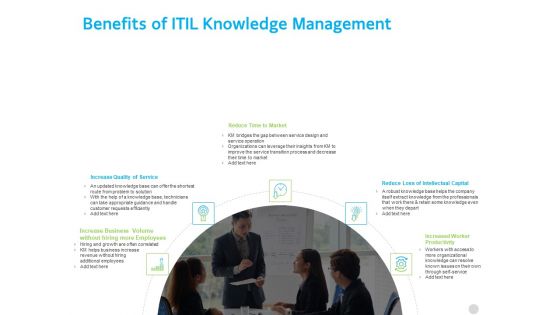 Governance Benefits Of ITIL Knowledge Management Ppt PowerPoint Presentation Layouts Mockup PDF