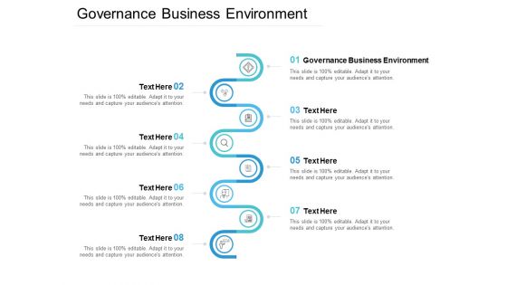 Governance Business Environment Ppt PowerPoint Presentation Styles Example Cpb