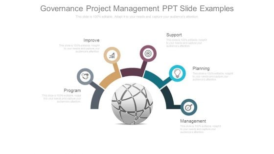 Governance Project Management Ppt Slide Examples