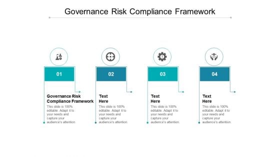 Governance Risk Compliance Framework Ppt PowerPoint Presentation File Ideas Cpb