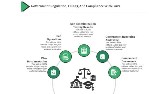 Government Regulation Filings And Compliance With Laws Ppt PowerPoint Presentation Ideas Maker