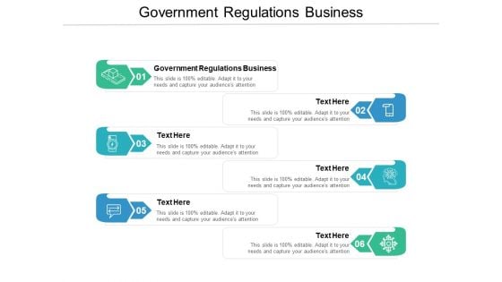 Government Regulations Business Ppt PowerPoint Presentation Summary Background Image Cpb