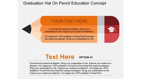 Graduation Hat On Pencil Education Concept Powerpoint Templates Graduation Hat On Pencil Education Concept Powerpoint Templates